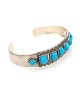 BBJ Sterling Silver & Turquoise Cuff Bracelet